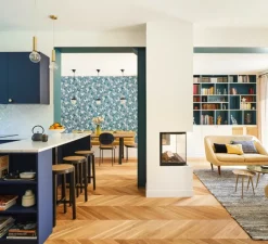 Applique*Zangra Applique murale, industrielle, 55, laquée, , H31cm - blanc