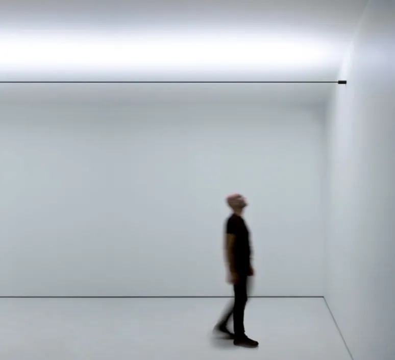 Applique*Davide Groppi Applique murale, Infinito 6 , , LED, dim, 3000K, 6708 lm, L600cm, H5,3cm - noir mat