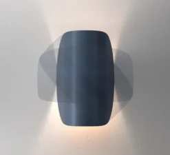 Applique*Fontana Arte Applique murale, IO, , IP40, LED, dim, 2700K, 700lm, L10,5cm, H16,5cm - bleu
