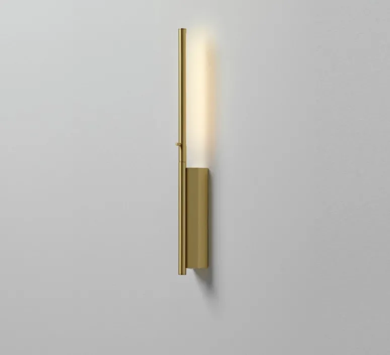 Applique*CVL Applique murale, IP LINK 410, , IP44, LED, 3000K, 150lm, L5cm, H41cm - laiton