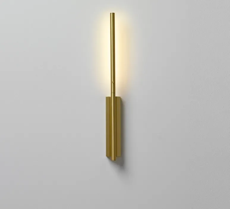 Applique*CVL Applique murale, IP LINK 410, , IP44, LED, 3000K, 150lm, L5cm, H41cm - laiton