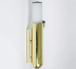 Applique*DCW éditions Paris Applique murale, ISP wall RIGHT , , LED, 2700k, L12,1cm, H37,1cm - Dcw editions laiton