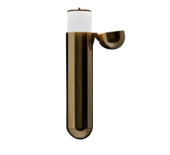 Applique*DCW éditions Paris Applique murale, ISP wall RIGHT , , LED, 2700k, L12,1cm, H37,1cm - Dcw editions laiton