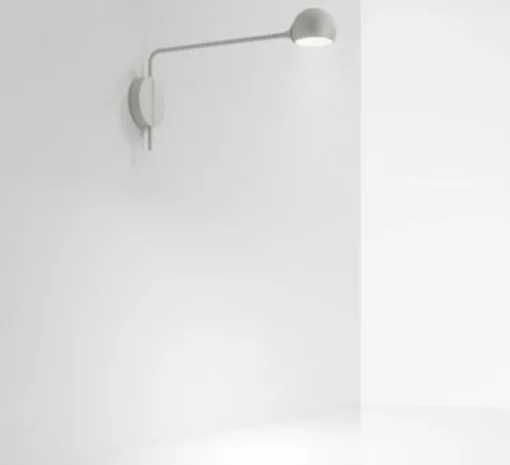 Applique murale, IXA Wall, gris, L7cm, H28,5cm - Artemide
