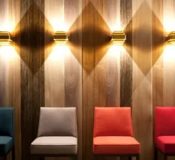 Applique murale, J.J.W. 2.0, or, L17,5cm, H15cm - Wever&Ducre