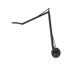 Applique*GRAU Applique murale, John, , LED, dim, 3500K, 850 lm, Ø12cm, H55cm - noir