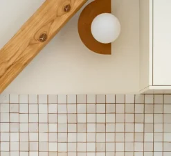 Applique murale, Joseph, châtaigne, L22cm, H30cm - Zuri