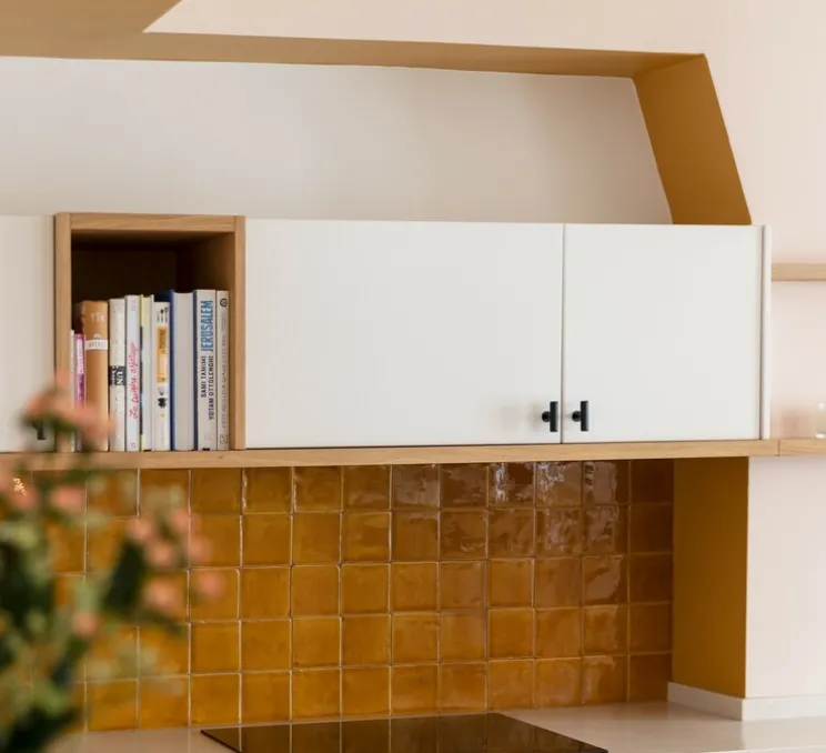 Applique murale, Joseph, châtaigne, L22cm, H30cm - Zuri