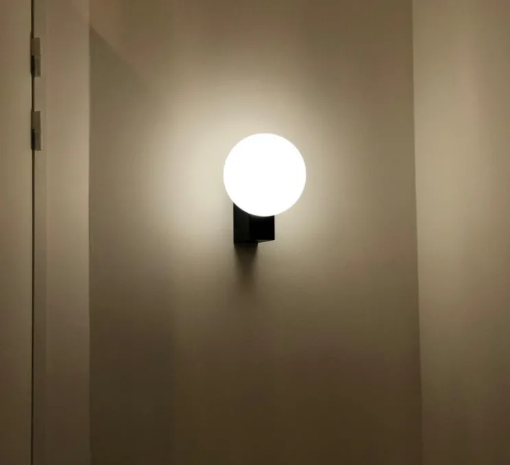 Applique murale, Journey SHY2, noir, L18cm, H26cm - Andtradition