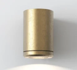 Applique murale, Jura wall single, laiton massif, IP44, L7,6cm, H11,4cm - Astro