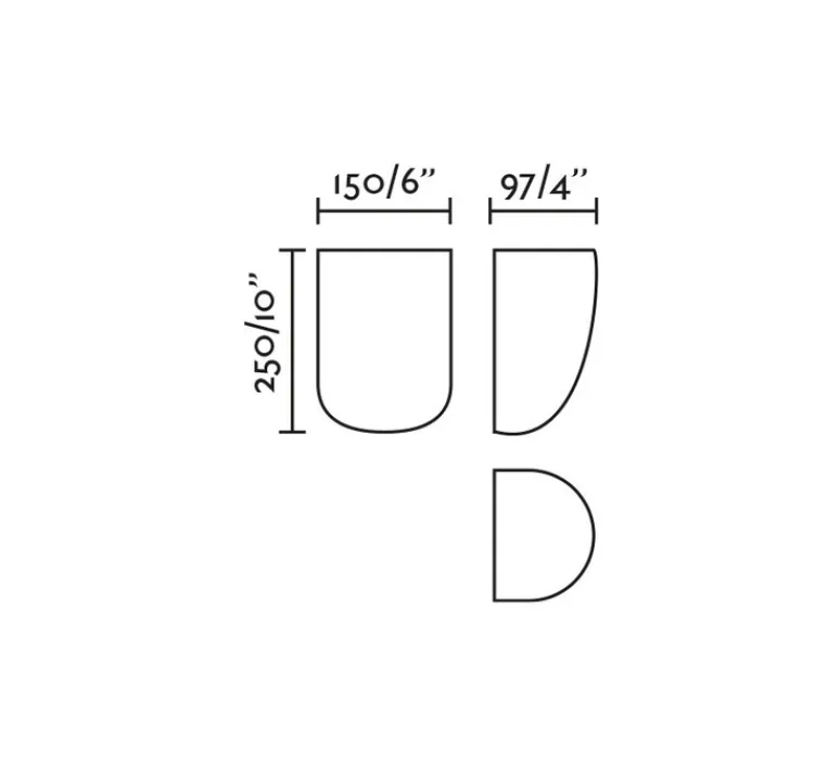 Applique*Faro Applique murale, Kappu 250, plâtre , L15cm, H25cm - blanc