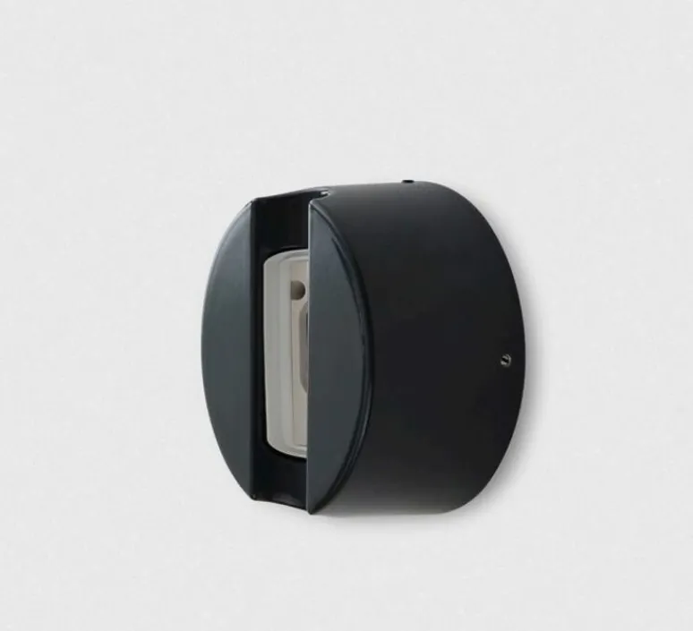 Applique*Tala Applique murale, KILTER, , IP44, LED, dim, 2700K, 375 lm, L17cm, H64cm - gris