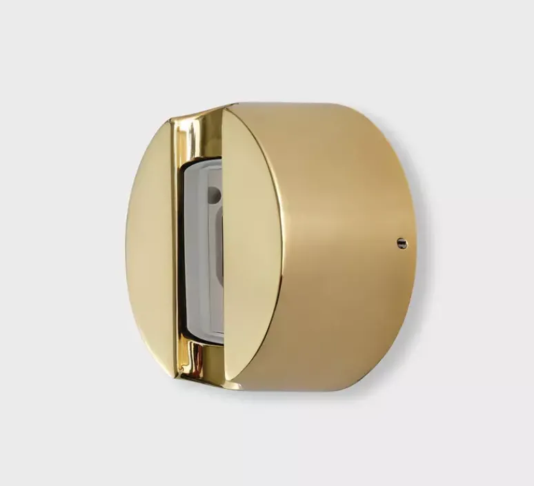 Applique*Tala Applique murale, KILTER, , IP44, LED, dim, 2700K, 375 lm, L17cm, H64cm - laiton