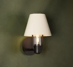 Applique*Hudson Valley Lighting Applique murale, Kindle, , Ø22,3cm, H32,4cm - bronze et sable