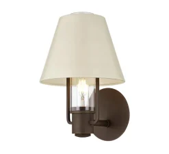 Applique*Hudson Valley Lighting Applique murale, Kindle, , Ø22,3cm, H32,4cm - bronze et sable