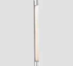 Applique*Faro Applique murale, Kiva 1200, , IP44, LED, 3000K, 1852 lm, L6,8cm, H120cm - chrome