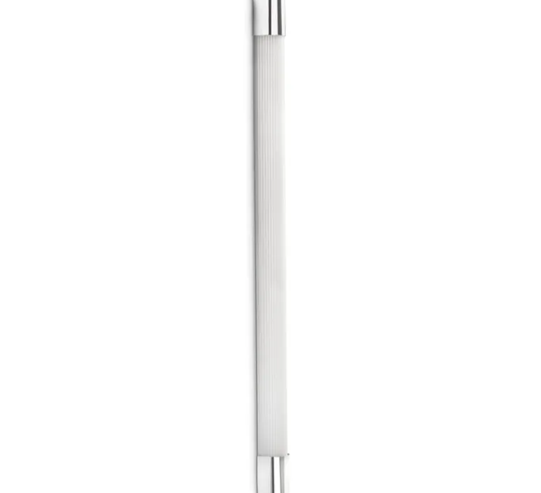 Applique*Faro Applique murale, Kiva 1200, , IP44, LED, 3000K, 1852 lm, L6,8cm, H120cm - chrome