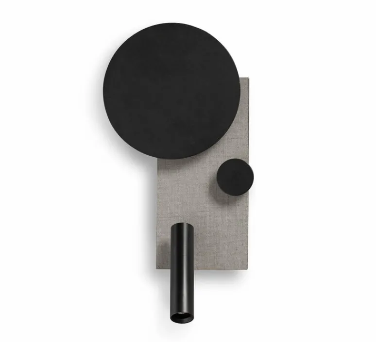 Applique*Faro Applique murale, KLEE droite, , L30cm, H27cm - gris