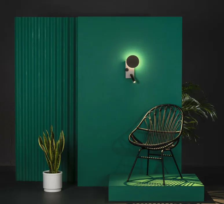 Applique*Faro Applique murale, KLEE gauche, , L30cm, H27cm - gris