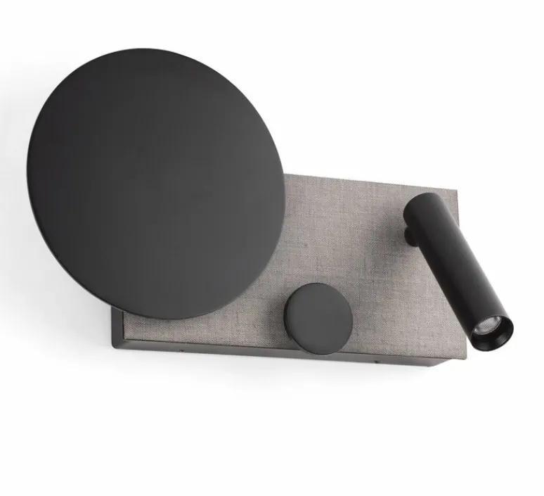 Applique*Faro Applique murale, KLEE gauche, , L30cm, H27cm - gris