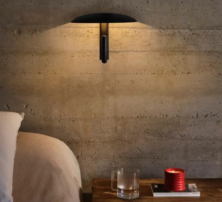 Applique*Marset Applique murale, Konoha, , LED, 2700K, 137 lm, L27,4cm, H20,8cm - noir