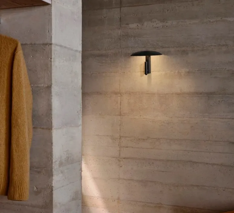 Applique*Marset Applique murale, Konoha, , LED, 2700K, 137 lm, L27,4cm, H20,8cm - noir