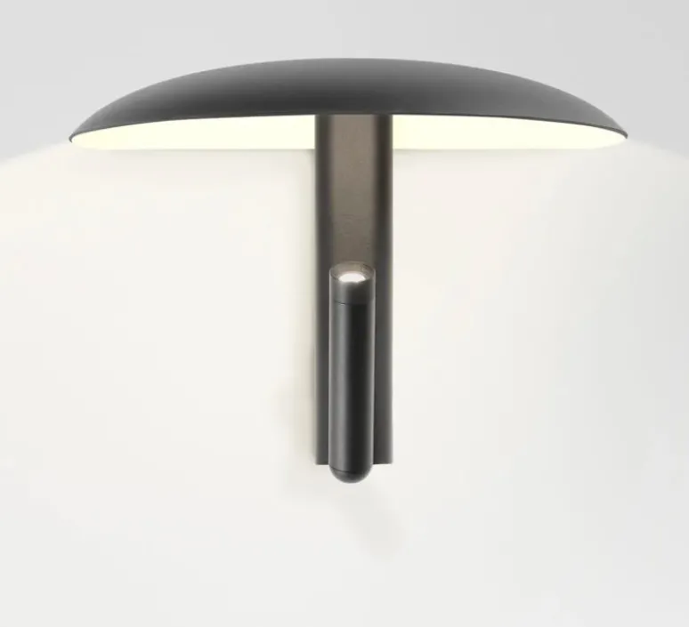 Applique*Marset Applique murale, Konoha, , LED, 2700K, 137 lm, L27,4cm, H20,8cm - noir