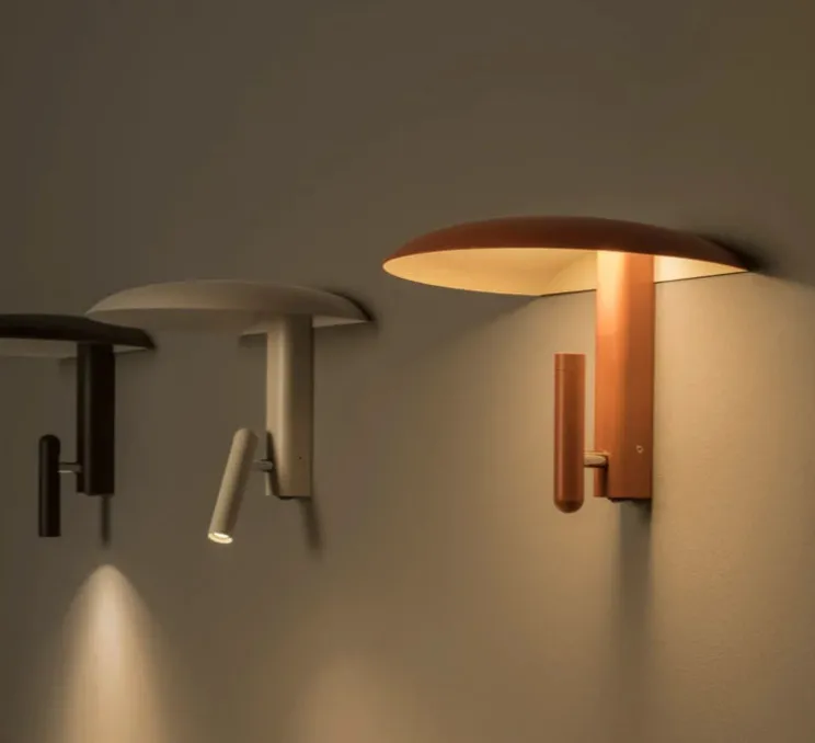 Applique murale, Konoha, terracotta, LED, 2700K, 137 lm, L27,4cm, H20,8cm - Marset