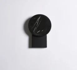 Applique*Eno Studio Applique murale, Laga, , LED, dim, 3000K, 300 lm, L16cm, H24cm - noir