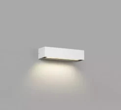 Applique*Faro Applique murale, Lako, , IP65, LED, 3000K, 600 lm, L22cm, H4,8cm - blanc mat