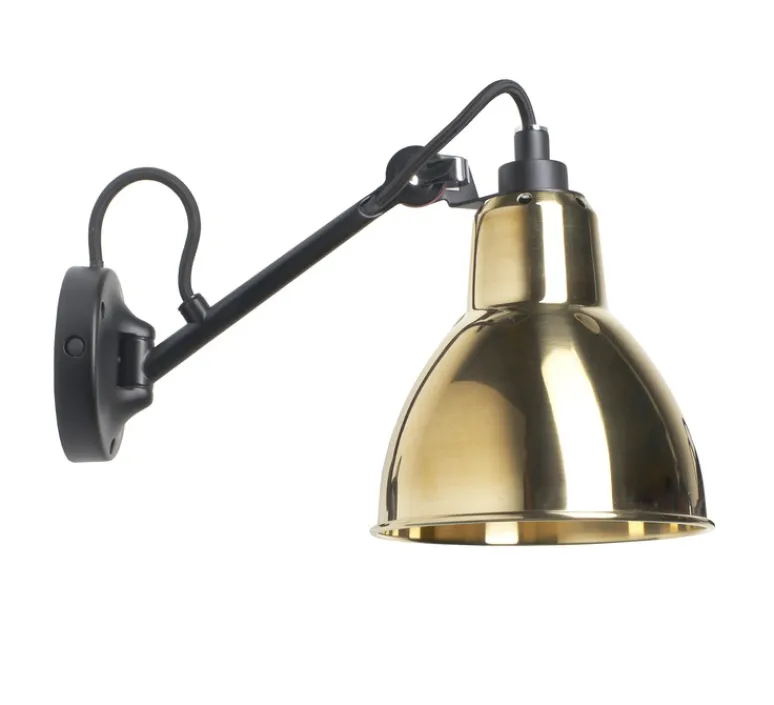 Applique*DCW éditions Paris Applique murale, Lampe Gras N°104, , L15,3cm, H18,9cm - laiton