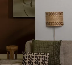 Applique*Good&Mojo Applique murale, Langkawi, , Ø32cm, H25cm - naturel et marron