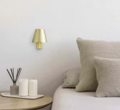 Applique*Faro Applique murale, Le Petit, , LED, 3000K, 130lm, L11cm, H14cm - satin, or