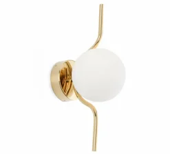 Applique murale, LE VITA, or, LED, 2700, 570lm, L14cm, H40cm - Faro
