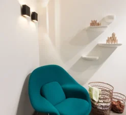 Applique*Modular Applique murale LED, Split Medium, , H16cm, L15,2cm - noir et blanc