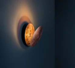 Applique*Catellani & Smith Applique murale, Lederam W, , LED, dim, 2700K, 1550 lm, Ø25cm, H25cm - cuivre