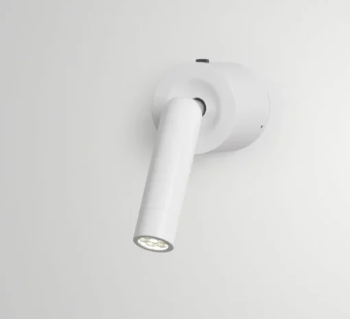 Applique murale, Ledtube A, blanc mat, LED, 2700K, 131 lm, L6,5cm, H6,5cm - Marset