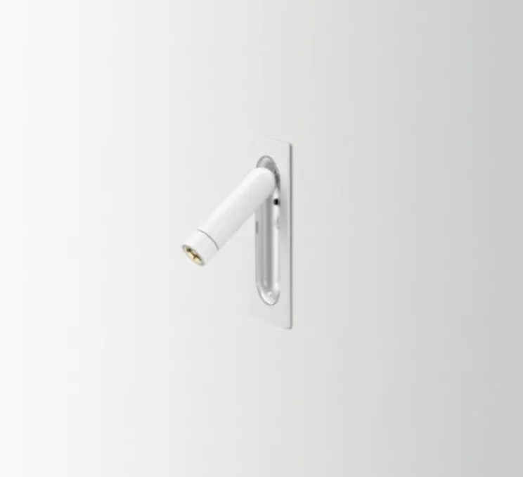 Applique murale, Ledtube mini, blanc mat, LED, 2700k, 132lm, L4,5cm, H11,3cm - Marset