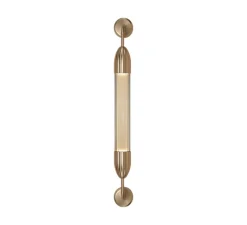 Applique*Umage Applique murale, Lemon squeeze single short, , L8cm, H77cm - laiton, verre opalin