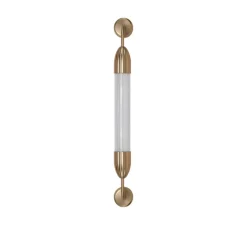 Applique*Umage Applique murale, Lemon squeeze single short, , L8cm, H77cm - laiton, verre opalin