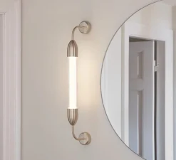 Applique*Umage Applique murale, Lemon squeeze single short, , L8cm, H77cm - laiton, verre opalin