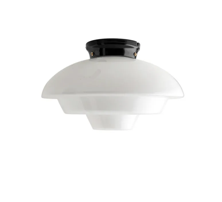 Plafonnier & Spot|Applique*Zangra Applique murale, Light.139, avec glass.L.012, , Ø36cm, H23cm - blanc