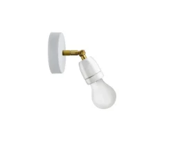 Applique*Zangra Applique murale, Light.036, en saillie, , Ø8,5cm, L15cm - blanc