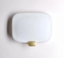 Applique*DCW éditions Paris Applique murale, Light Me Tender Horizontal, , IP44, LED, dim, 2700K, 1430 lm, L30cm, H25cm - verre, or