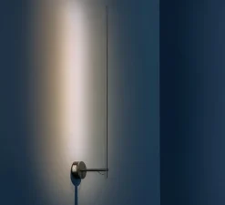 Applique murale, Light Stick, noir, LED, dim, 2700K, 894 lm, Ø9cm, H84cm - Catellani & Smith