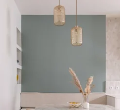 Applique murale, Light.o.071, blanc, laiton, IP64, L20cm, H13cm - Zangra