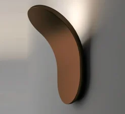 Applique*Axolight Applique murale, Lik, , LED, 1300lm, L10cm, H17,8cm - bronze