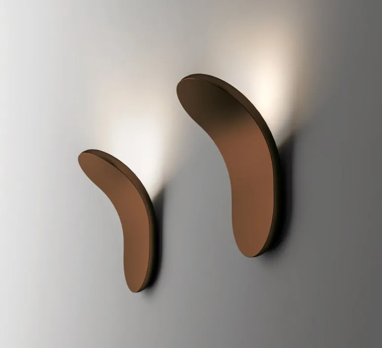 Applique*Axolight Applique murale, Lik, , LED, 1300lm, L10cm, H17,8cm - bronze
