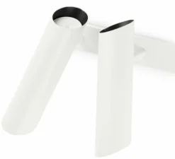 Applique murale, Link double, blanc, orientable, L22cm, H25cm - Faro