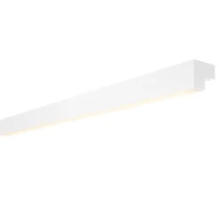 Applique*SLV Applique murale, L-Line 120, , IP44, LED, 3000K, 1650 lm, L117,8cm, H7cm - blanc